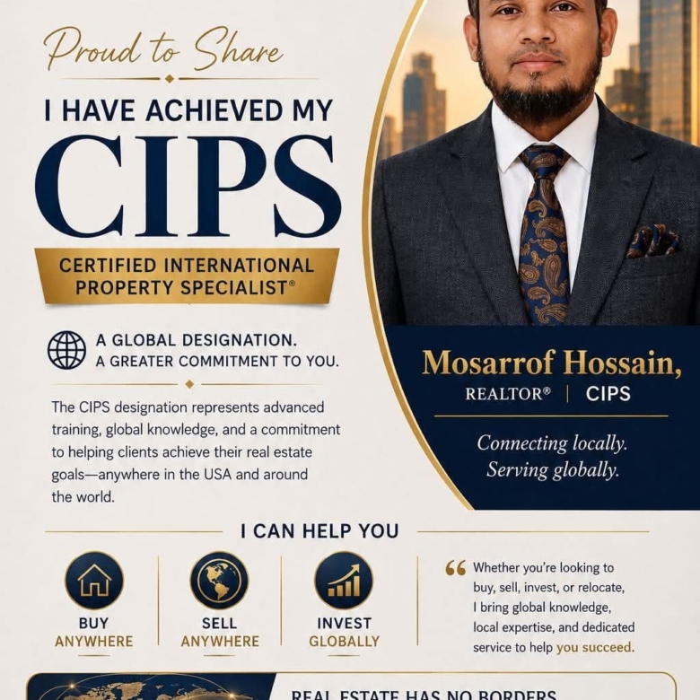 Your Global Real Estate Connection in DFW: Meet a CIPS-Certified International Property Specialist