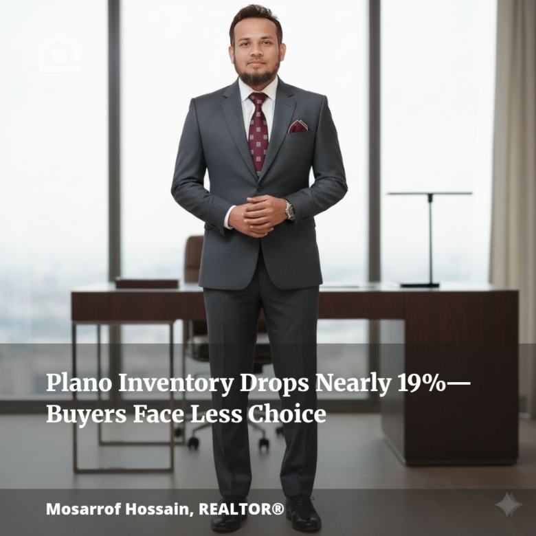 Plano Inventory Drops Nearly 19%—Buyers Face Less Choice