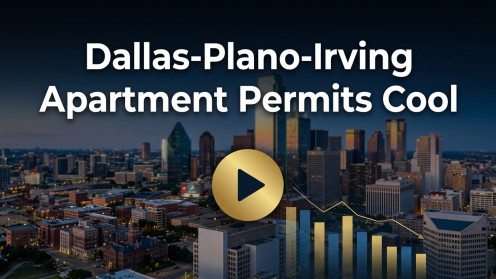 Dallas-Plano-Irving Apartment Permits Cool | Looking for a home in Dallas–Fort Worth? This one is worth a look. 👀🏡 DFW homes move fast, especially in good locatio